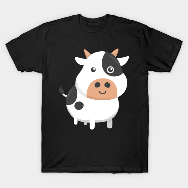 Adorable Cow & Cute Baby Calf Cow Lovers T-Shirt by theperfectpresents